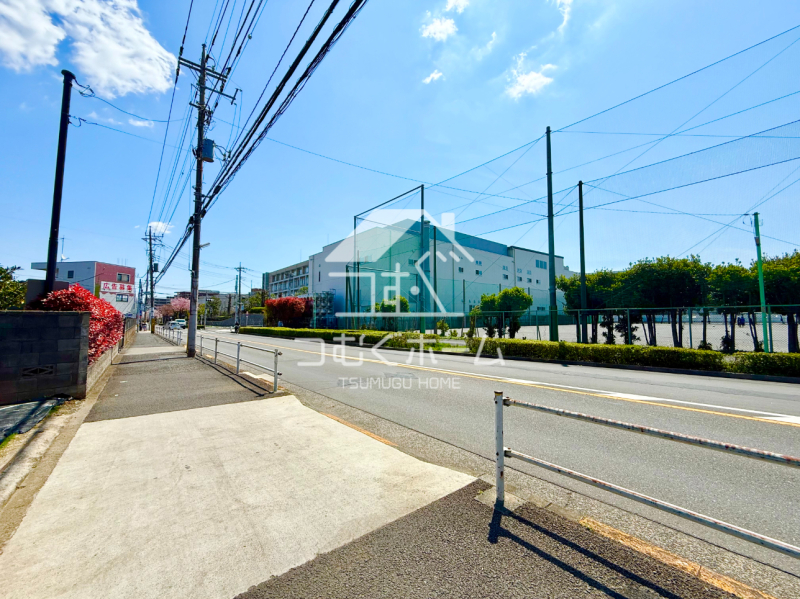 �O�ʓ��H�܂ތ��n�ʐ^ -